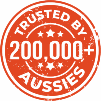 Trusted by 200k+ Aussies